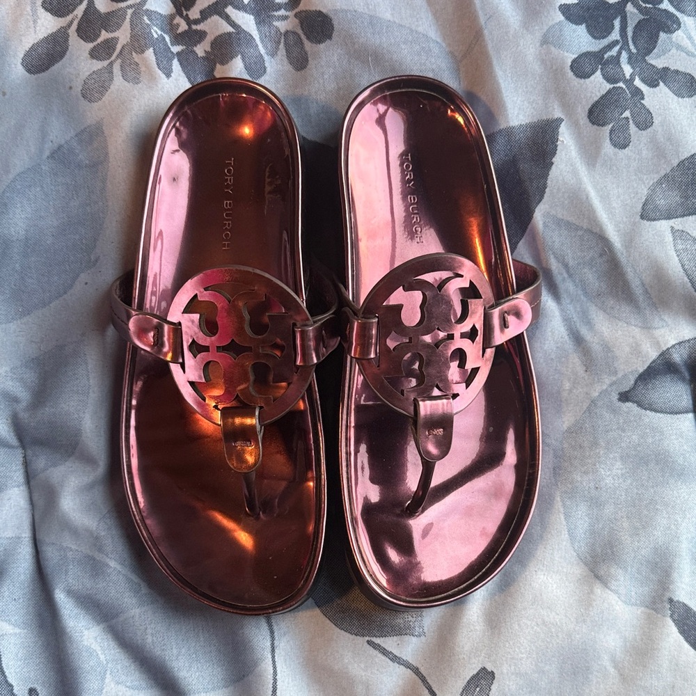 Tory Burch Shiny Rose Sandals